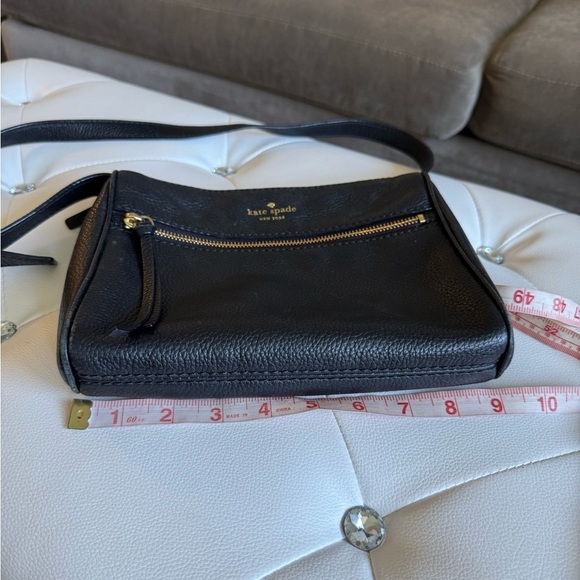 Kate Spade Black Young Lane Leather Crossbody Bag Adjustable strap purse - Picture 16 of 17